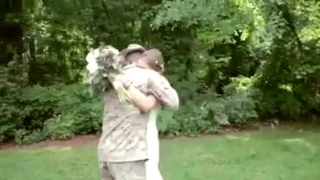 An Active Duty Marine Surprises His Sister On Her Wedding Day