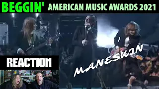 Reaction - Beggin' Live - American Music Awards 2021 | Angie & Rollen