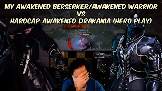 Beserker/Warrior vs Hardcap Drakania 1v1s