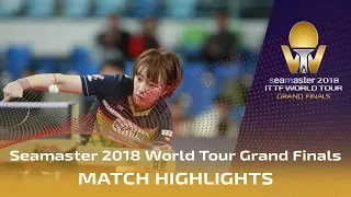 Suh Hyowon vs He Zhuojia | 2018 ITTF World Tour Grand Finals Highlights (R16)