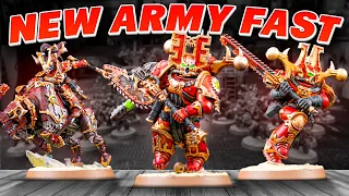 Paint a World Eaters Army FAST!