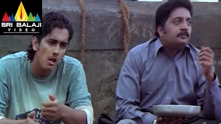 Nuvvostanante Nenoddantana Movie Prakashraj Scene | Siddharth, Trisha | Sri Balaji Video