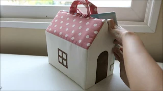 DIY Sewing a lovely Dollhouse