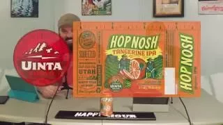 Nerdsense Drinks Reviews - #59 Uinta Hop Nosh Tangerine IPA