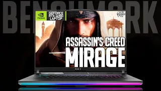 ASSASSIN'S CREED MIRAGE | RTX 4090 laptop + I9 13980HX (2K, Maximum, DLSS On)