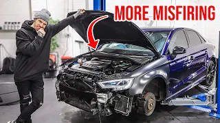 MORE ISSUES FOR THE WRECKED AUDI S3