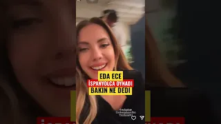 Eda Ece İspanyolca oynadı bakın ne dedi . Yasak elma 158. Bölüm Fragmanı