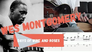 Wes Montgomery - Days of Wine and Roses (Solo Transcription)