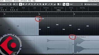 Shared Copy, Cloned MIDI Clips and Parts in Cubase