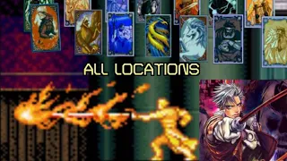 Castlevania Circle of the Moon  All Cards / All Locations. |Trophy It's Time to DSS