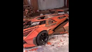 Reviewing 96 days dad made a Lamborghini Vision GT for his son original sound cut   034