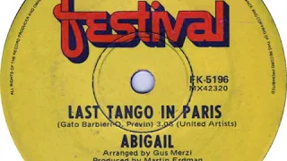 Abigail - Last Tango In Paris (1973)