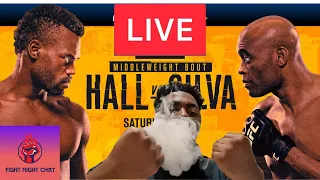 UFC  LIVE HALL VS SILVA LIVESTREAM Commentary UFC VEGAS 12
