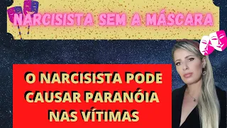 O NARCISISTA FAZ A VÍTIMA ENTRAR EM PARANÓIA . #narcisismo #narciso