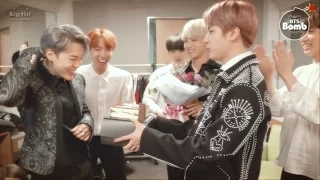 [BANGTAN BOMB] Jimin's Birthday at M countdown - BTS (방탄소년단)