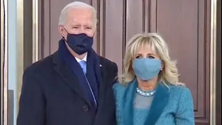 Watch: US President Joe Biden, First Lady Jill Biden Arrive At White House