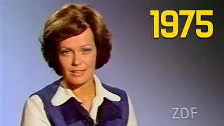 Werbung und Beginn des ZDF Abendprogramms (19.07.1975)