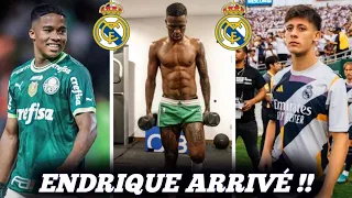 OFFICIEL!! VINICIUS ET ARDA GÜLER DE RETOUR DANS L'EFFECTIF REAL MADRID, ENDRIQUE AU REAL EN 2024🤲🤍