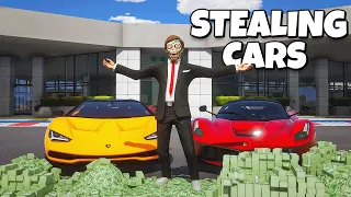 Selling Cars, Then Stealing Them Back.. GTA 5 RP