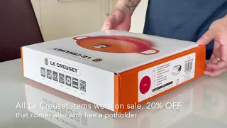 SALE SALE SALE!!! | Unboxing Of New Le Creuset Braiser  | LE CREUSET SALE!