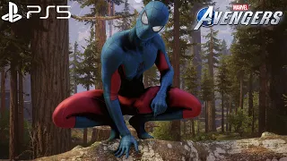 Marvel's Avengers - Spider-Man Web-Man Suit Gameplay 4K 60FPS (PlayStation 5)