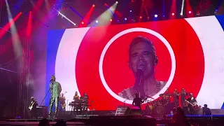Robbie Williams - Don’t Look Back in Anger Live in Bucharest (Romexpo) Aug 19, 2023 in 4K