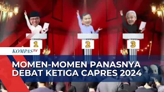 Anies dan Prabowo Saling 'Serang' di Debat Ketiga Capres 2024, Ganjar Jadi Penengah?