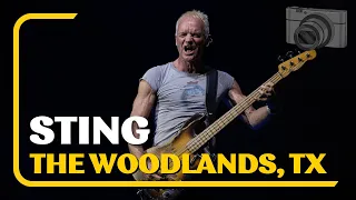 Sting - Message In A Bottle @ The Cynthia Woods Mitchell Pavilion, TX (October, 2023)