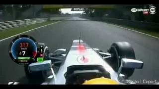 F1 2012 Monza Q3 - L Hamilton Pole Lap 1:24.010