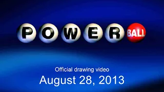 Powerball drawing for August 28, 2013