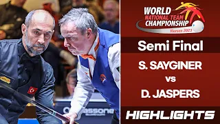 Semi Final - 세미 사이그너 Semih SAYGINER vs 딕 야스퍼스 Dick JASPERS. H/L