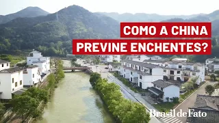 Como a China previne enchentes?