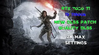 Rise of the Tomb Raider | [4K Auto HDR] MAX SETTINGS QUALITY DLSS | RTX 3080TI  x i9 11900KF