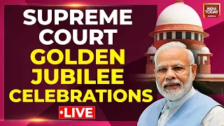 LIVE: PM Modi attends Diamond Jubilee celebrations of the Supreme Court of India