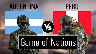 Peru vs Argentina military power comparison (military comparison)