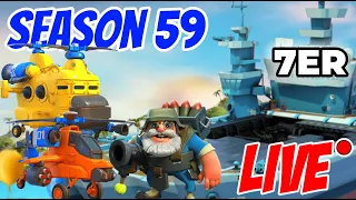 MAX TREE?! - HOW to hit 7ER bases? - SEASON 59 - Boom Beach Warships