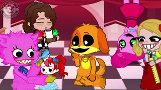 Poppy Playtime reacts to FNAF part 1 (Afton Family)