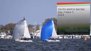 Youth Match Racing Day 2 Race 1