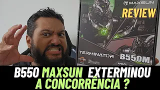 B550 MAXSUN Terminator - REVIEW  Chorou com o 5800X3D + 5900X ou é robusta como aparenta ?