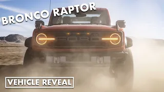 2022 Ford Bronco Raptor Revealed