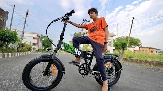 Piyush ki new electric cycle 🥳🥳||Sourav joshi vlogs||#trending#viral#vlog#souravjoshivlogs