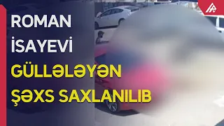 Azərbaycanlı iş adamının güllələndiyi an – MÜŞAHİDƏ KAMERASI – APA TV