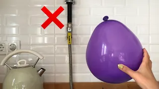 How I Hide Ugly Pipes with a Balloon! Great Concealment Idea!