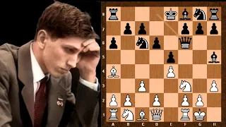 Very punishing indeed on a key diagonal || Bobby Fischer vs Efim Geller || Bled 1961