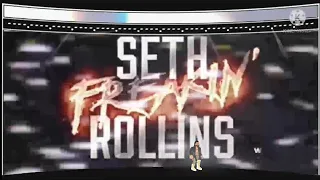 WR2D WM38 seth 'freakin' Rollins Entrance Stage only!!!🔥