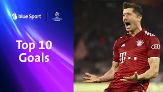 Top 10 Goals | UEFA Champions League Saison 2021/22