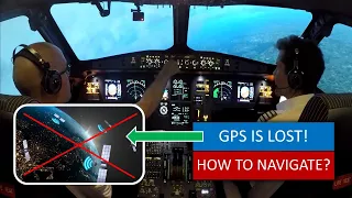 GPS LOST! How to navigate with a modern Airliner with the help of IRS?