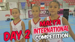 Coach Life: International Gymnastics Competition Day 2| Rachel Marie