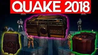 Открываем кейсы КВЕЙК 2018! New Quake 2018! Шутер будущего! Крутая стрелялка!