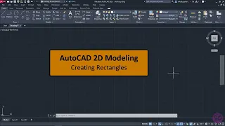 2-6 How to draw Rectangles in AutoCAD (AutoCAD 2023)